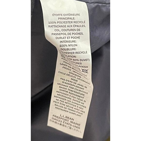 L.L Bean Women's Mountain Classic Down Vest Colorblock 3X Plus Gorpcore Hiking - Picture 9 of 13